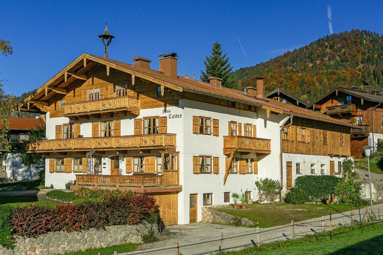Hotel Haus Leiter Reit im Winkl Exterior foto