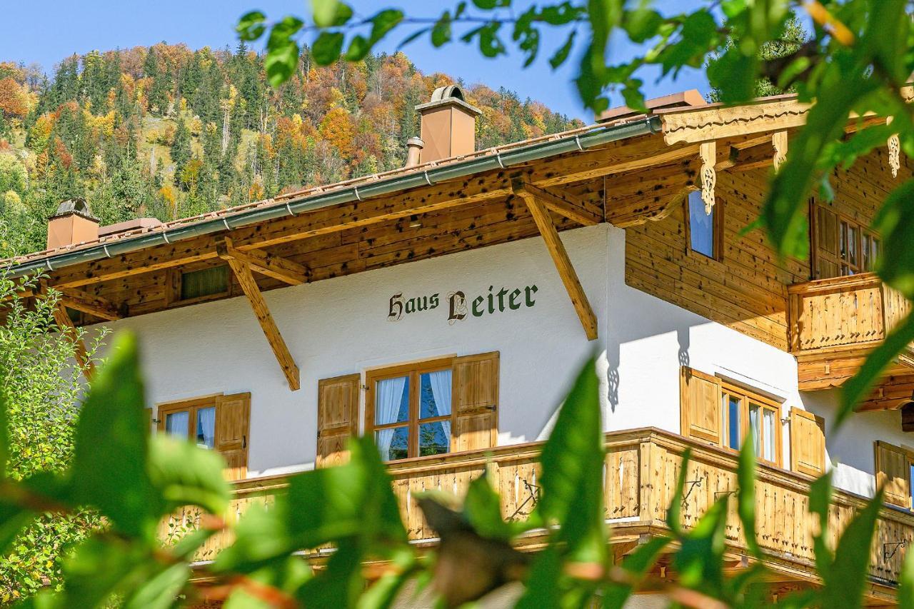 Hotel Haus Leiter Reit im Winkl Exterior foto
